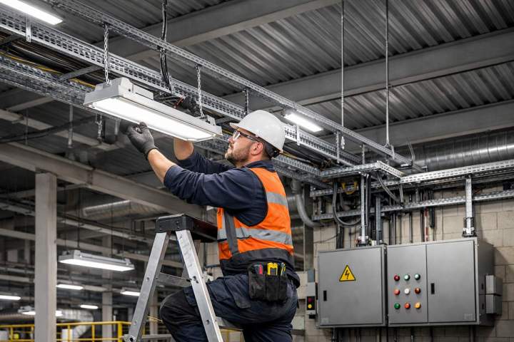 Installations électriques respectant les normes de sécurité.